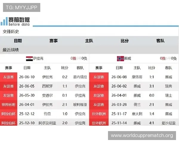 世界杯伊拉克对阵挪威的反击战术分析与比赛亮点全面解析