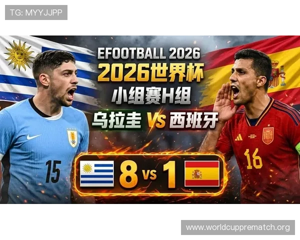 2026年国际足联世界杯乌拉圭VS西班牙比赛阵容预测与关键球员盘点